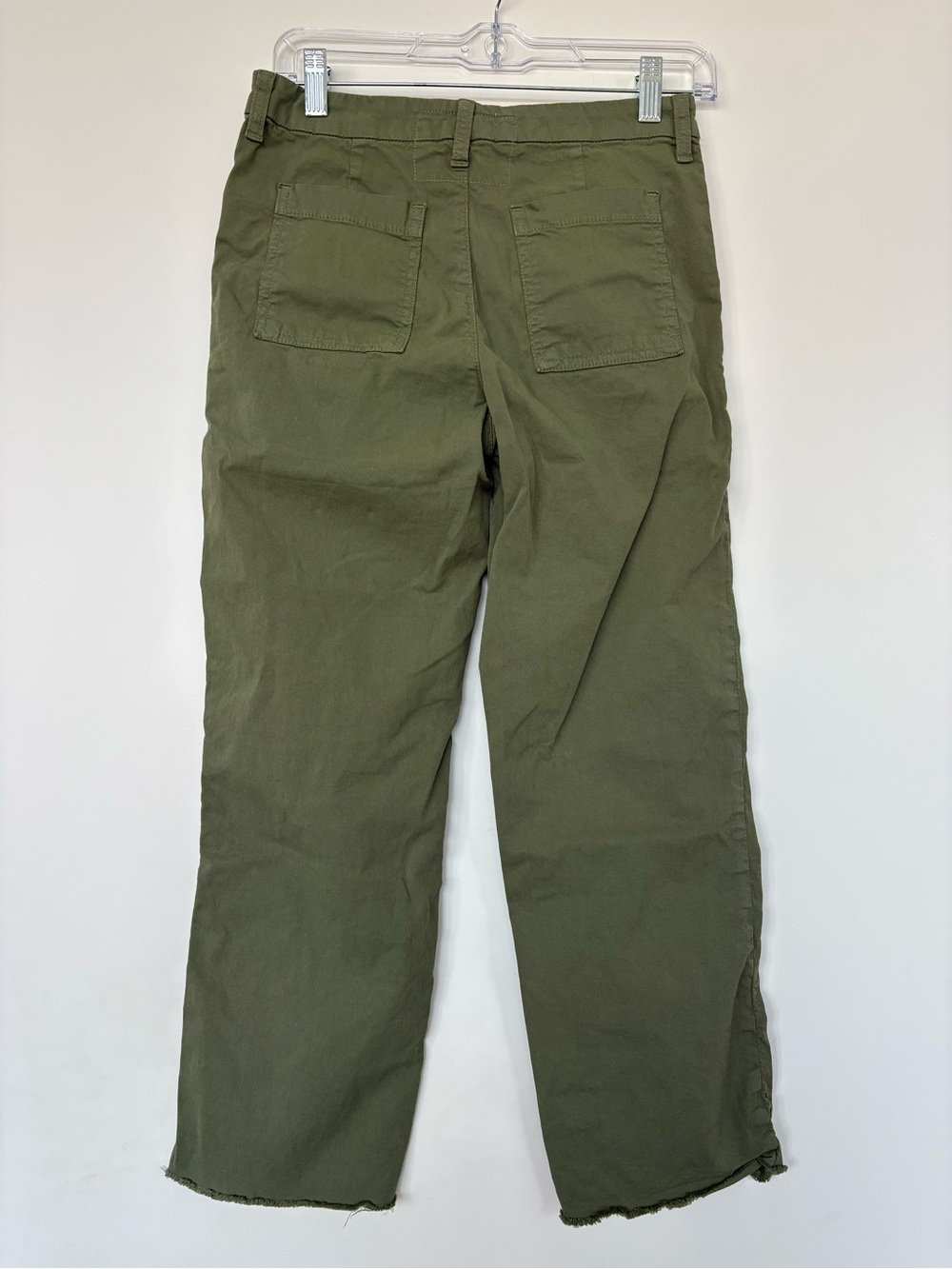 Frank & Eileen $328 Blackstone Utility Pants Army Green sz 2 - Picture 3 of 5